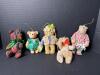 Assorted Plush Teddy Bear Christmas Ornaments and Stockings - 4