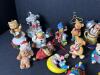 Assorted Teddy Bear Christmas Ornaments, Holiday Figurines - 2