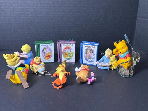 Winnie the Pooh Christmas Ornament Collection, Hallmark Keepsake