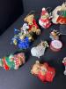 Assorted Bear and Animal Christmas Ornaments - 2