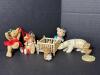 Assorted Bear and Animal Christmas Ornaments - 5