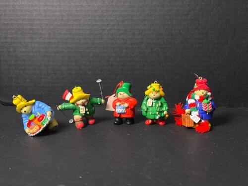 Paddington Bear Christmas Holiday Figurine Ornaments