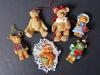Assorted Bear-Themed Christmas Ornaments in Holiday Style - 2