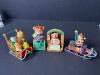 Assorted Bear-Themed Christmas Ornaments in Holiday Style - 5