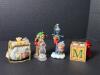Assorted Bear-Themed Christmas Ornaments in Holiday Style - 6