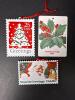 Assorted Christmas Cross-Stitch and Plastic Ornaments - 7