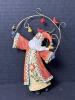 Christmas Santa Ornaments in Folk Art-Style Assortment - 7