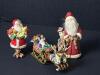 Christmas Figurines and Ornaments Lot, Santa and Holiday-Themed - 6