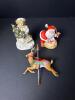 Christmas Figurines and Ornaments Lot, Santa and Holiday-Themed - 7
