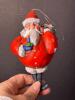 Assorted Santa Claus Christmas Ornaments in Folk Style - 6