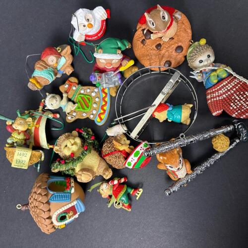 Woodland Animal Christmas Ornaments