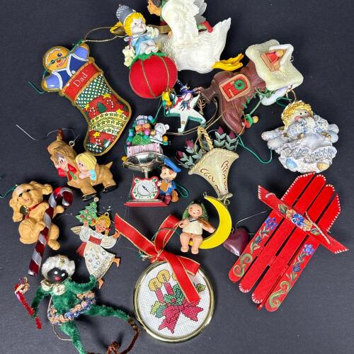 Assorted Vintage Christmas Ornaments