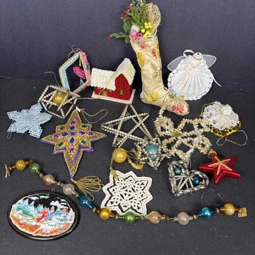 Handmade & Vintage Christmas Ornaments