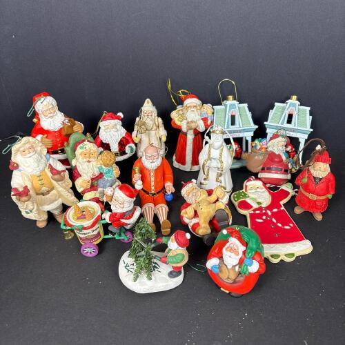 Santa Claus & Holiday Christmas Ornaments