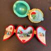 Hinged Christmas Ornament Figurines - 4