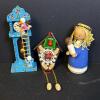 Wooden Sweden & German Folk Art Ornaments