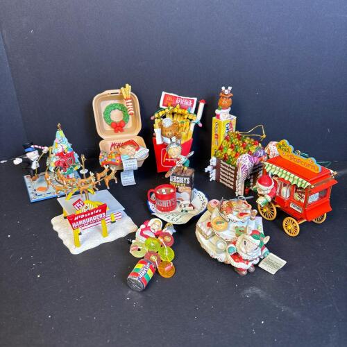 Christmas Food and Pop Culture Ornaments