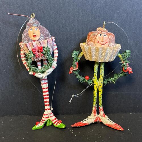 Dept 56 Krinkles Whimsical Cupcake Ornaments