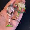 Dept 56 Krinkles Whimsical Cupcake Ornaments - 4