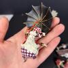 Whimsical Christmas Ornaments of Santa & Snowmen - 4