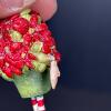 Dept 56 Krinkles Poinsettia, Snowflake, & Light Bulb Ornaments - 4