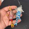 Dept 56 Krinkles Poinsettia, Snowflake, & Light Bulb Ornaments - 5