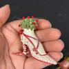 Dept 56 Krinkles Shoe, Candle Holder, & Alligator Ornaments - 5
