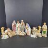 Homco Porcelain Nativity Figurines Set in Traditional Style