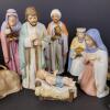 Homco Porcelain Nativity Figurines Set in Traditional Style - 2