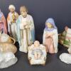 Homco Porcelain Nativity Figurines Set in Traditional Style - 7