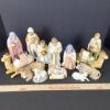 Homco Porcelain Nativity Figurines Set in Traditional Style - 9