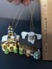Home for the Holidays Ornament Set and Lighted Church Decoration - 5