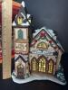 Large Holiday Home Accents St. John's Church Lighted Porcelain Village - 3