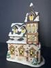 Large Holiday Home Accents St. John's Church Lighted Porcelain Village - 4