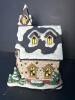 Large Holiday Home Accents St. John's Church Lighted Porcelain Village - 6