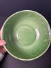 Bordallo Pinheiro Green Ceramic Bowl with Raised Berry Motif - 2