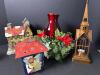Christmas Lanterns, Centerpiece, and Holiday House Decoration