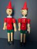 Wooden Pinocchio Figures and Small Nutcrackers - 2