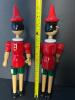 Wooden Pinocchio Figures and Small Nutcrackers - 4