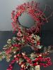 Christmas Wreaths, Berry Sprays, and Plush Gnome Decoration - 7
