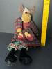 Plush Christmas Figures Including Santa, Snowman, Moose, and Gnome - 3