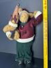 Plush Christmas Figures Including Santa, Snowman, Moose, and Gnome - 5