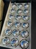 Pyramid Jumbo Silver Christmas Ball Ornaments - 2