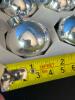 Pyramid Jumbo Silver Christmas Ball Ornaments - 5