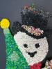 Colorful Recycled Plastic Snowman Wall Hanging - 2
