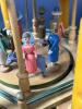 Multitier Wooden Christmas Carousel with Nativity and Soldiers - 2