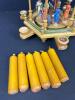 Multitier Wooden Christmas Carousel with Nativity and Soldiers - 8