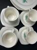 Nikko Evergreen Japan Cups and Plates Set - 4