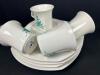 Nikko Evergreen Japan Cups and Plates Set - 7