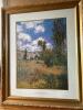 Claude Monet Path on the Ile Saint Martin Framed Print 27&rdquo;x33&rdquo;